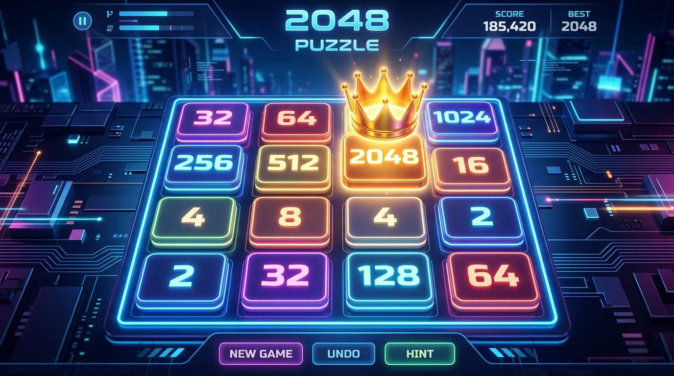 2048 spilleguide: Slik når du 2048-brikken hver eneste gang