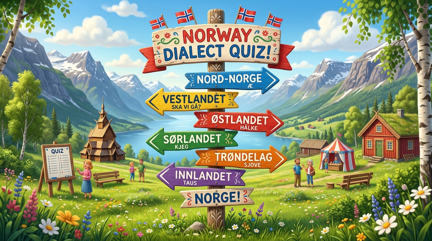 Dialektquiz: Kjenner du igjen disse 10 uttrykkene fra Nord-Norge og Vestlandet?