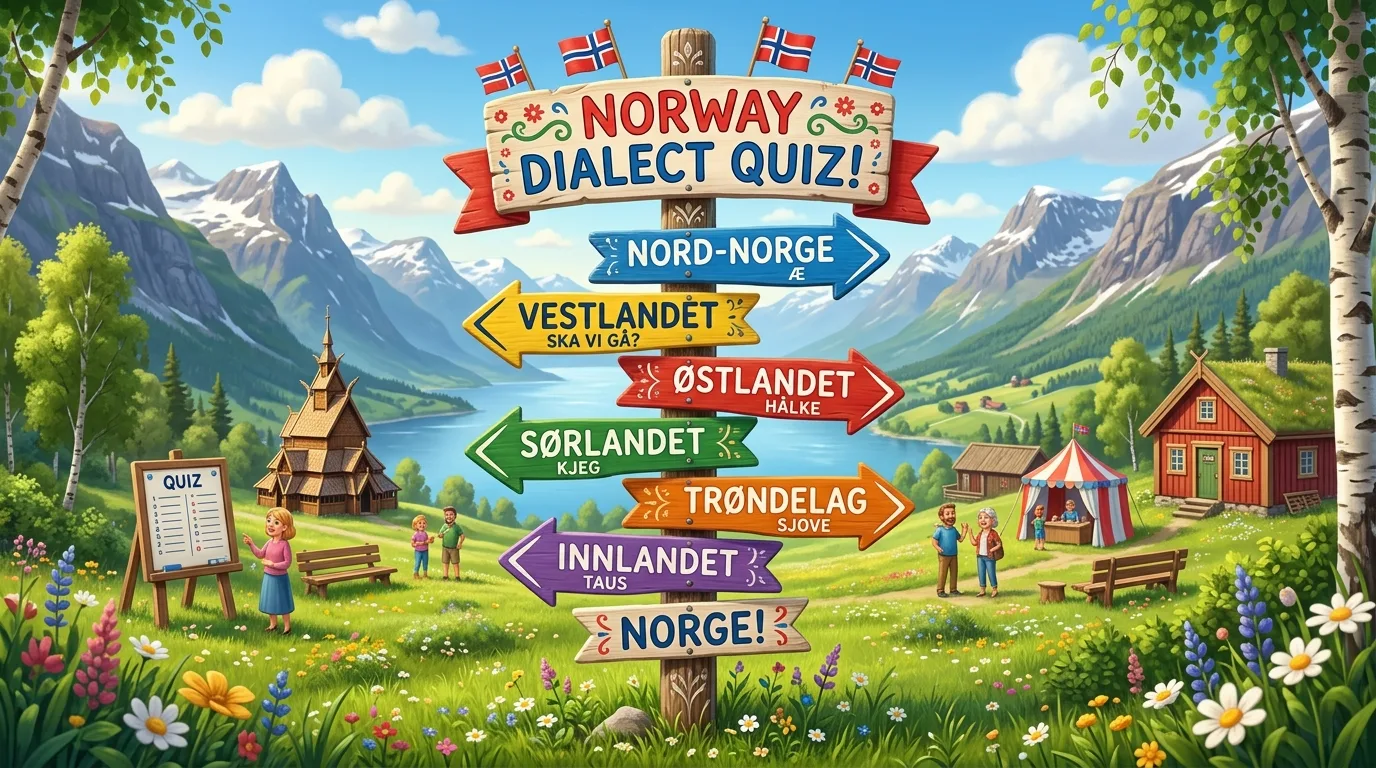 Dialektquiz: Kjenner du igjen disse 10 uttrykkene fra Nord-Norge og Vestlandet?