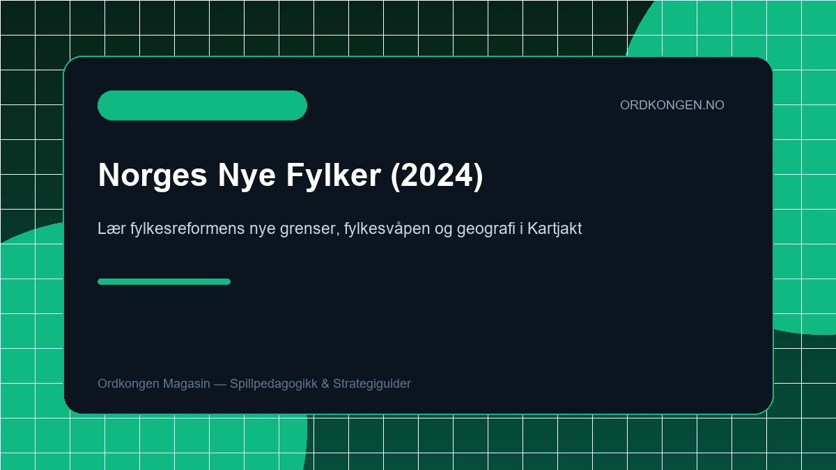 Fylkesquizen: Hvor mange av Norges nye fylker og kommuner klarer du å peke ut?