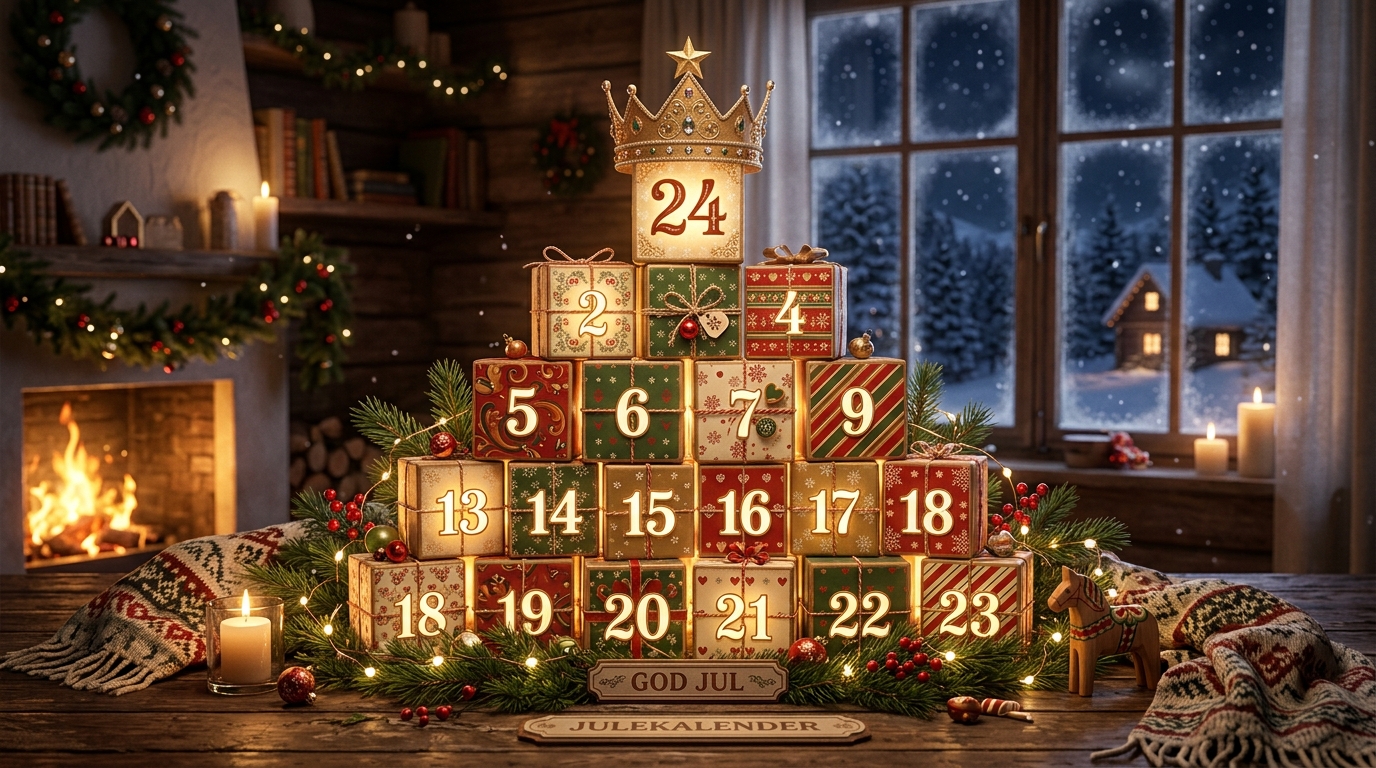 Julekalender med ordgåter – slik holder du hjernen i form i desember