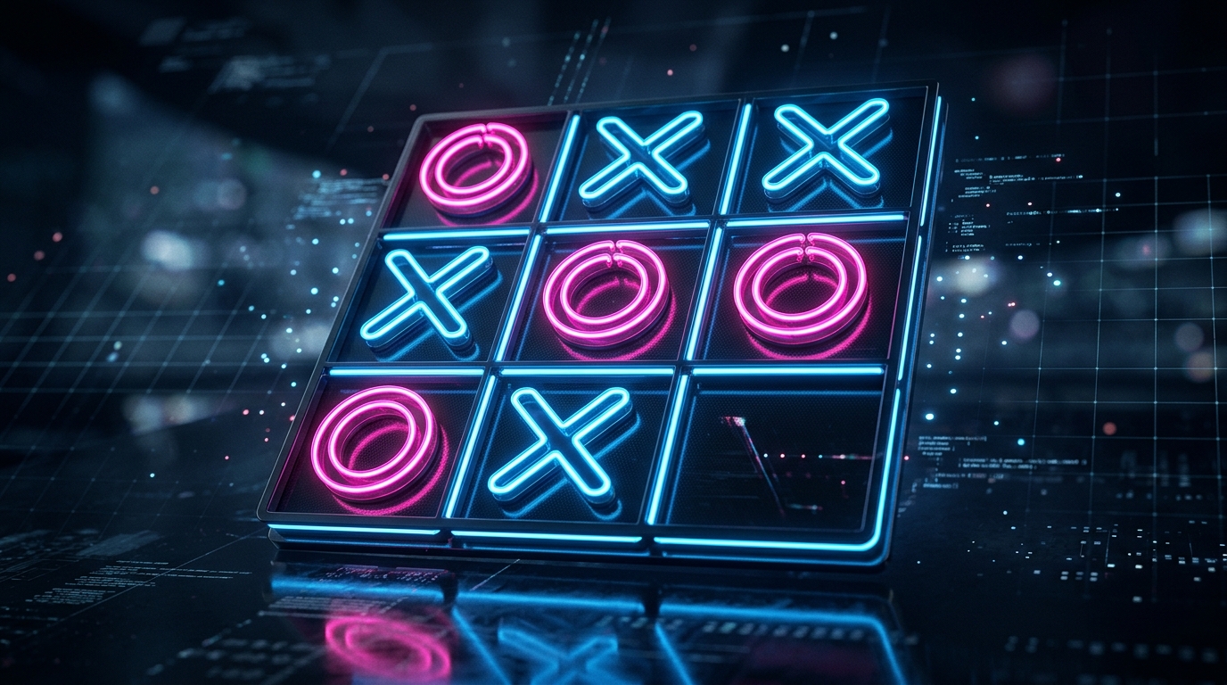 Tre på rad (Tic-Tac-Toe): Kan man egentlig vinne dersom motstanderen spiller perfekt?