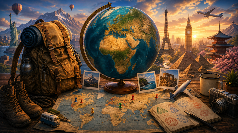 Backpacker - verden rundt