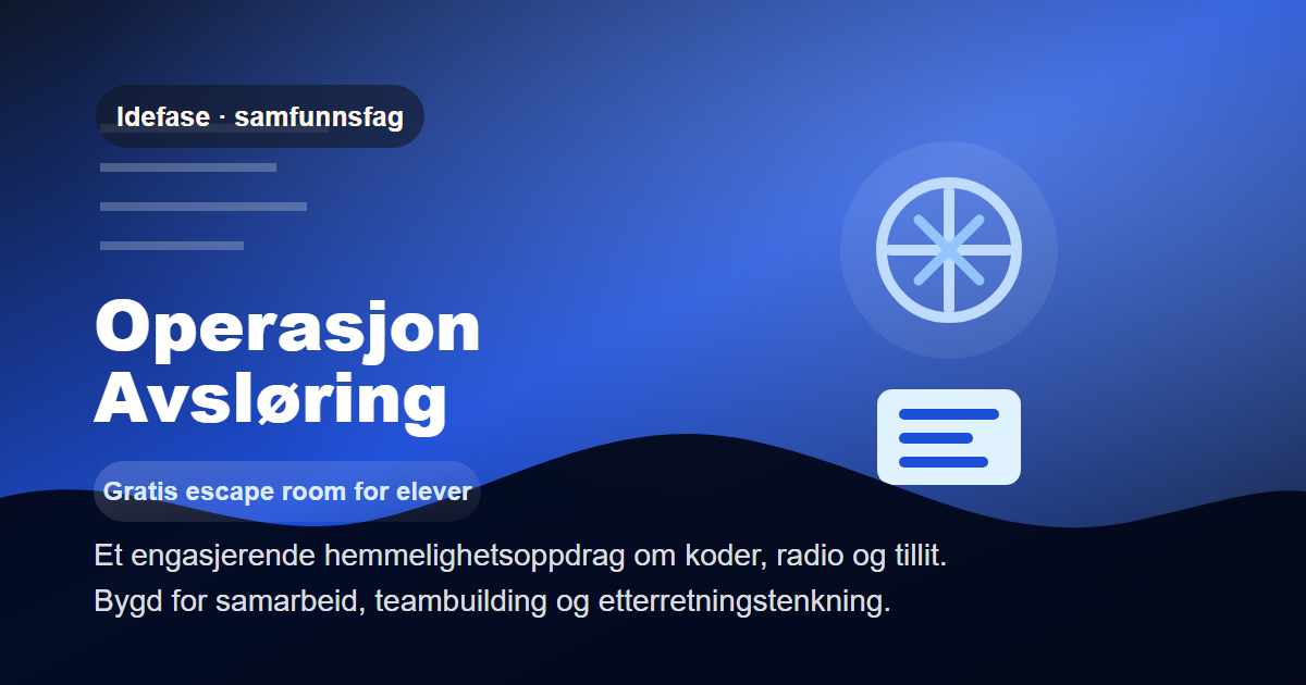 Operasjon Avsløring